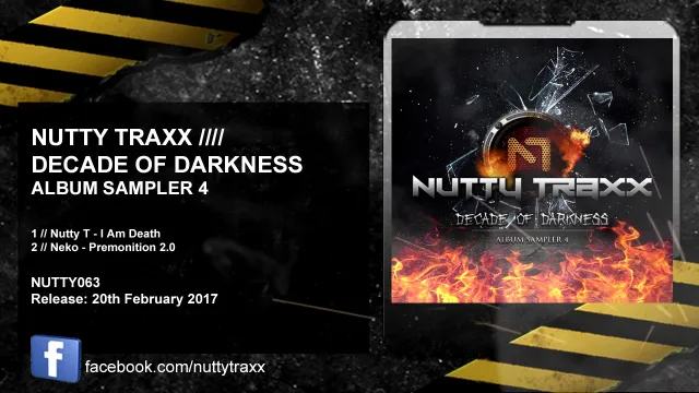 Cover: Nutty Traxx - Decade Of Darkness Album Sampler 4