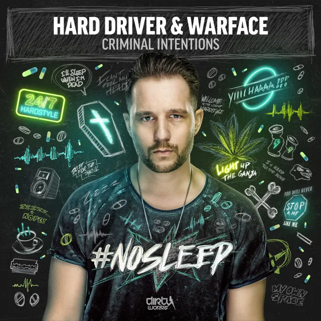 Cover: Hard Driver & Warface - Criminal Intentions