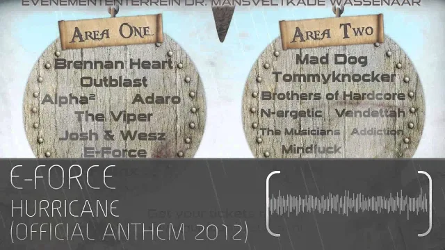 Cover: E-Force - Hurricane (Hurricane Outdoor Anthem)