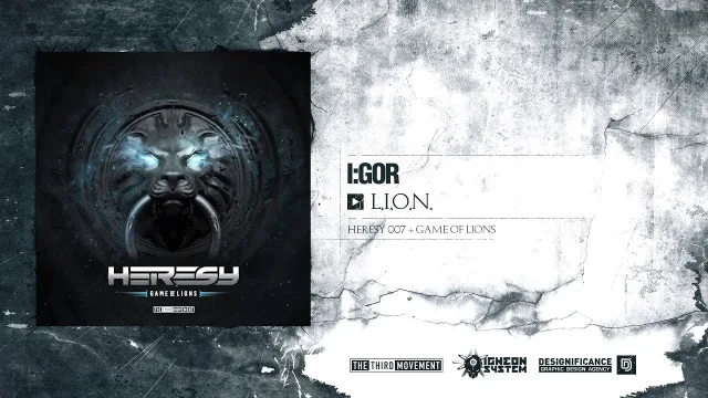 Cover: I:Gor - Game Of Lions EP