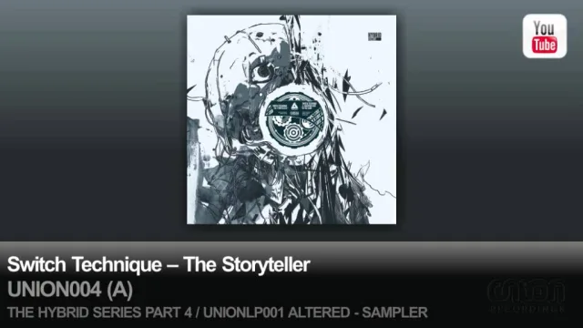 Cover: Switch Technique & Deathmachine - The Storyteller/In The Dark