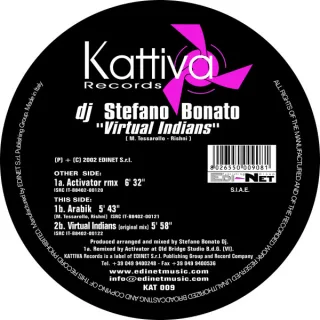 Cover: DJ Stefano Bonato - Virtual Indians