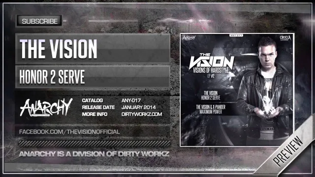 Cover: The Vision - Visions Of Hardstyle E.P #2