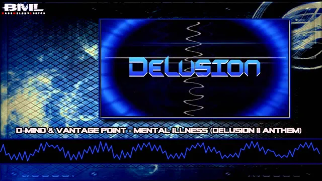 Cover: D-Mind & Vantage Point - Mental Illness (Delusion II Anthem)