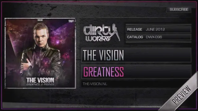 Cover: The Vision - Greatness / Friends