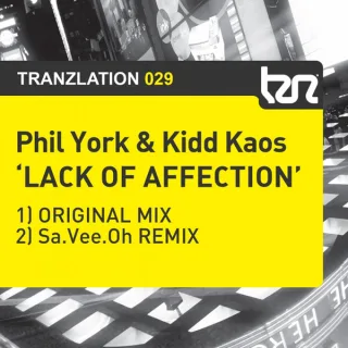 Cover: Phil York & Kidd Kaos - Lack Of Affection
