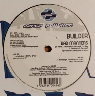 Cover: Builder - Bad Manners