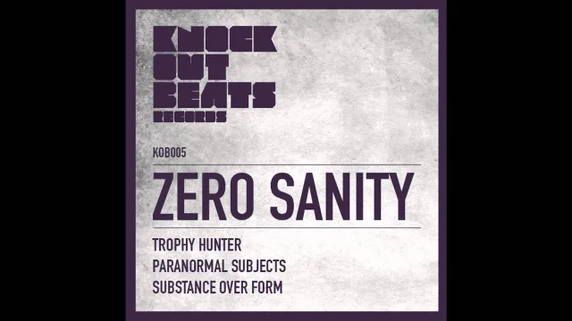 Cover: Zero Sanity - Trophy Hunter EP