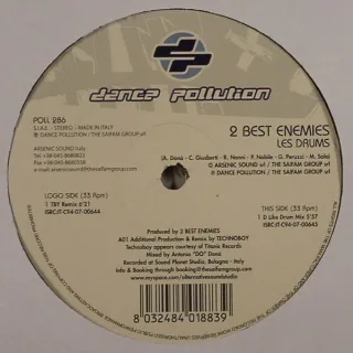 Cover: 2 Best Enemies - Les Drums