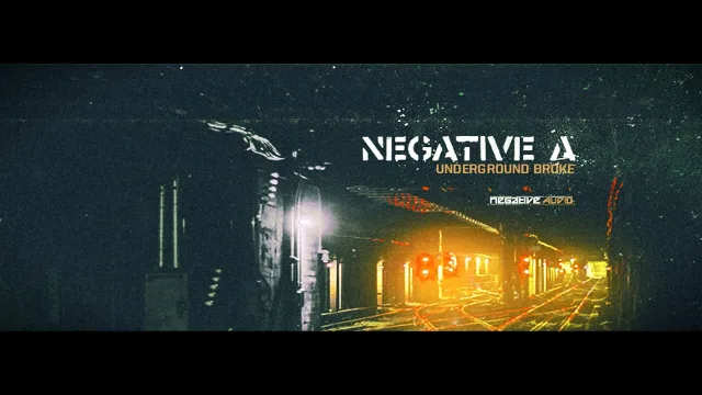 Cover: Negative A - Underground Broke