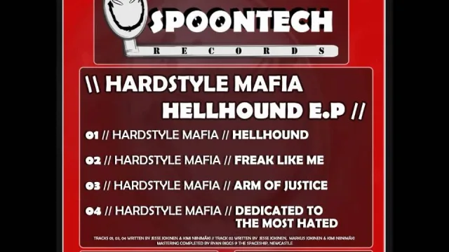 Cover: Hardstyle Mafia - Hellhound E.P (Spoontech Records)