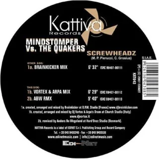 Cover: Mindstomper & The Quakers - Screwheadz