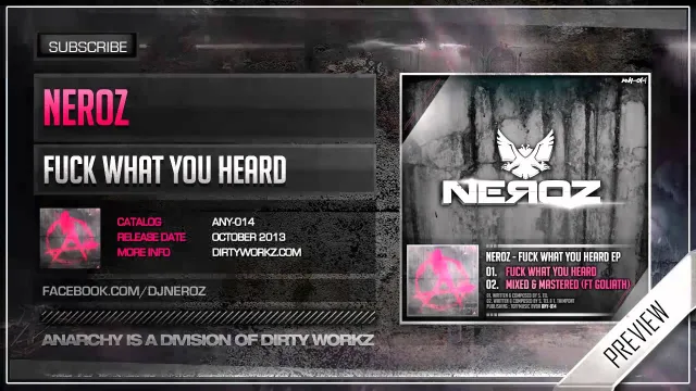Cover: Neroz - Fuck What You Heard EP