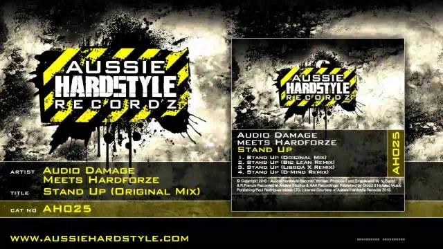 Cover: Audio Damage meets Hardforze - Stand Up