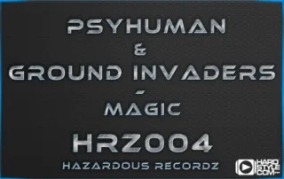 Cover: PsyHuman & Ground Invaders - Magic