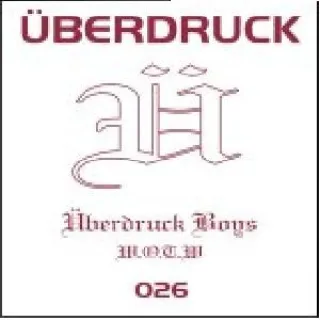 Cover: Überdruck Boys - W.O.T.W.