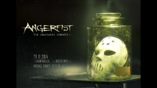 Cover: Angerfist - The Deadfaced Dimension