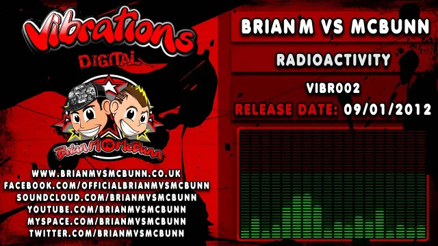 Cover: - Brian M Vs McBunn-Radioactivity