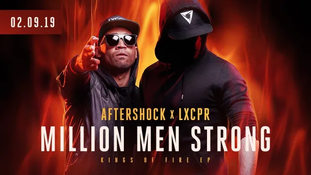 Cover: Aftershock & LXCPR - Million Men Strong