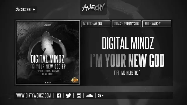 Cover: Digital Mindz - I'm Your New God EP