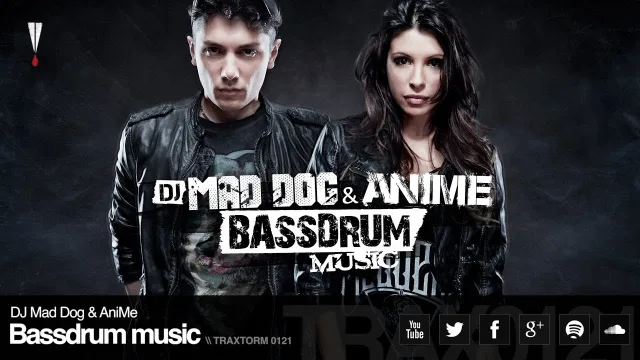 Cover: DJ Mad Dog & AniMe - Bassdrum Music EP