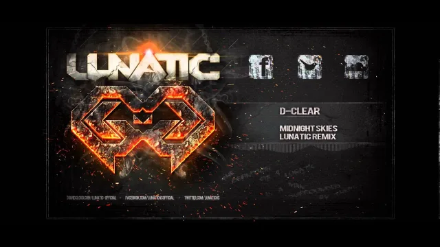 Cover: D-Clear - Midnight Skies (Lunatic Remix) HQ Preview
