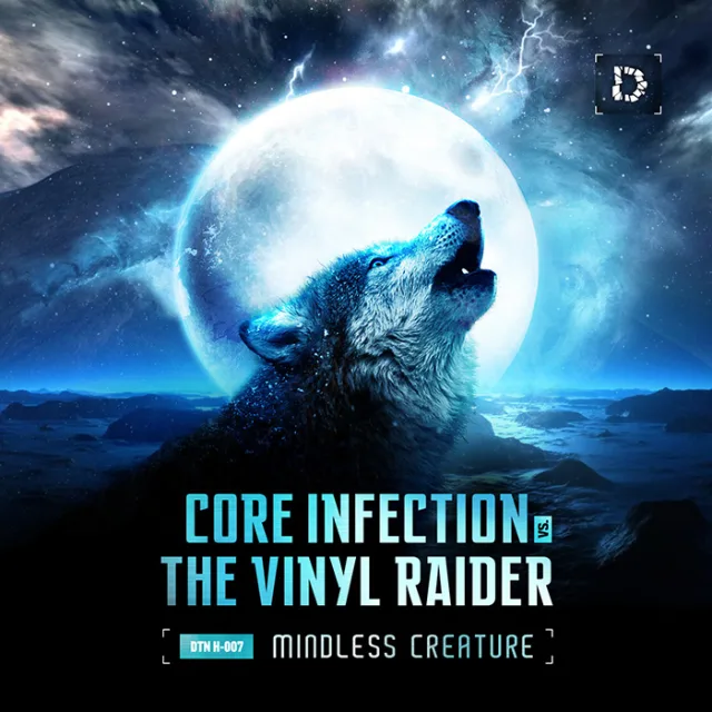 Cover: Core Infection vs. The Vinyl Raider - Mindless Creature (2012) (DTN H-007)