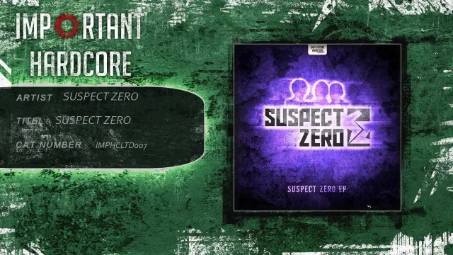 Cover: Suspect Zero - Suspect Zero EP
