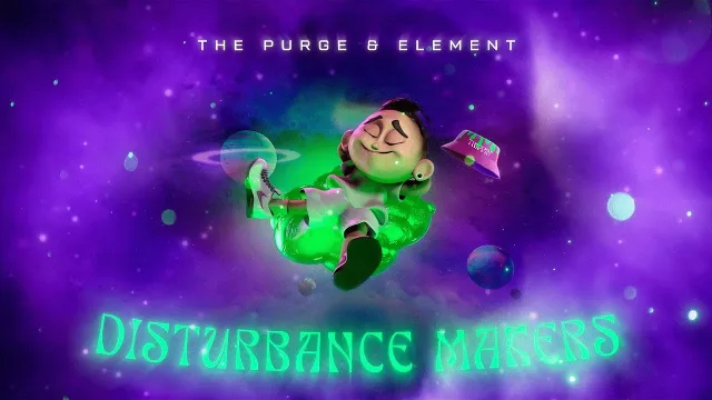 Cover: The Purge & Element - DISTURBANCE MAKERS