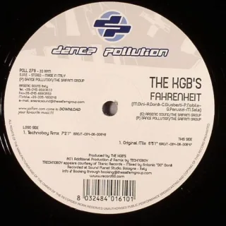Cover: The KGB's - Fahrenheit