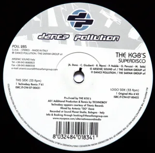 Cover: The KGB's - Superdisco