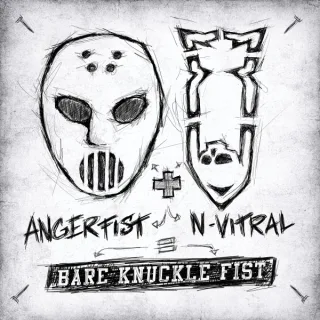 Cover: Angerfist & N-Vitral - Bare Knuckle Fist