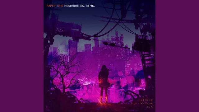 Cover: Illenium, Tom DeLonge, Angels & Airwaves - Paper Thin (Headhunterz Remix) (190296803000)