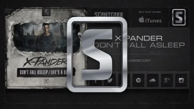 Cover: X-Pander - Don't Fall Asleep / Life's A Bitch
