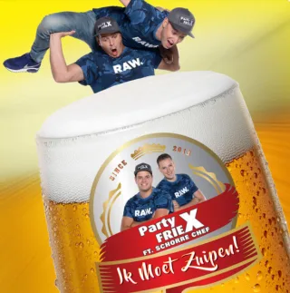 Cover: PartyFriex & Schorre Chef - Ik Moet Zuipen!
