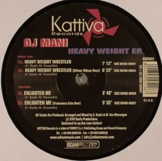 Cover: DJ Mani - Heavy Weight E.P.