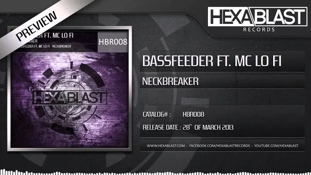 Cover: Bassfeeder ft. Mc Lo Fi - Neckbreaker