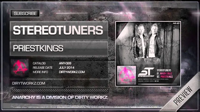 Cover: Stereotuners - When I Buzz / Priestkings