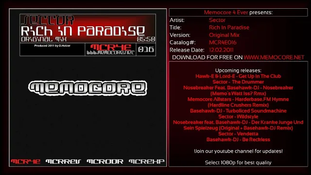 Cover: Sector - Rich in Paradise