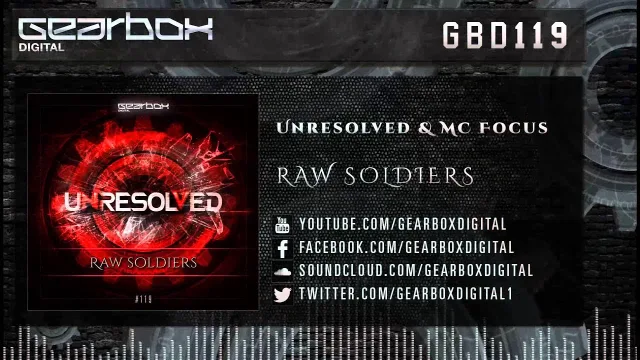 Cover: Unresolved - Raw Soldiers EP
