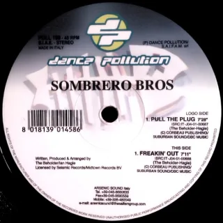 Cover: Sombrero Bros. - Pull The Plug / Freakin' Out