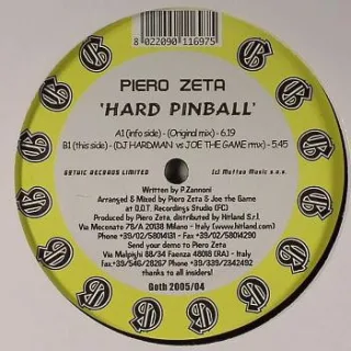 Cover: Piero Zeta - Hard Pinball