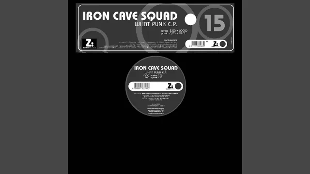Cover: Iron Cave Squad - What Punk EP