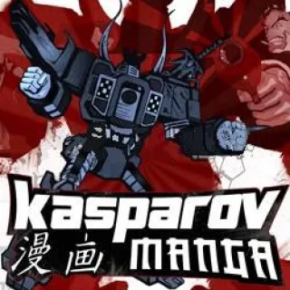 Cover: Kasparov - Manga