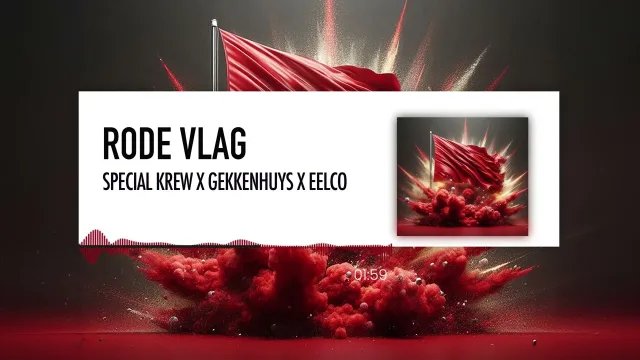 Cover: Special Krew x Gekkenhuys x Eelco - Rode Vlag