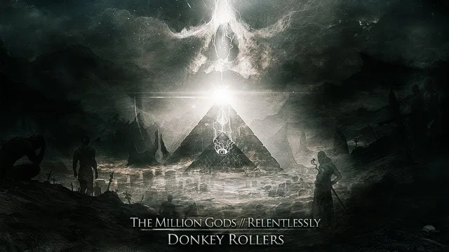 Cover: Donkey Rollers - The Million Gods / Relentlessly
