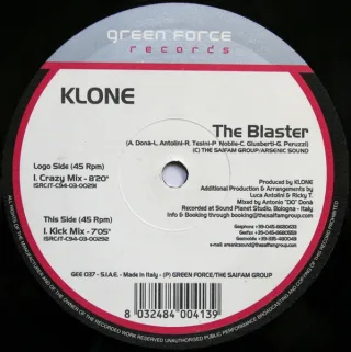 Cover: Klone - The Blaster