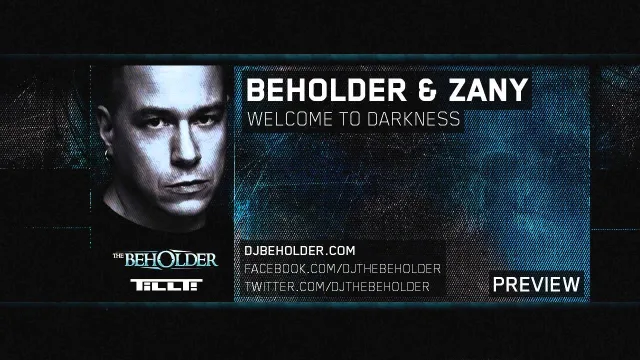 Cover: Beholder & Zany - Welcome The Darkness