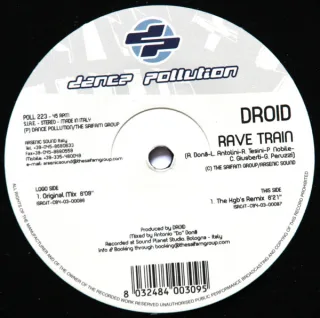 Cover: Droid - Rave Train
