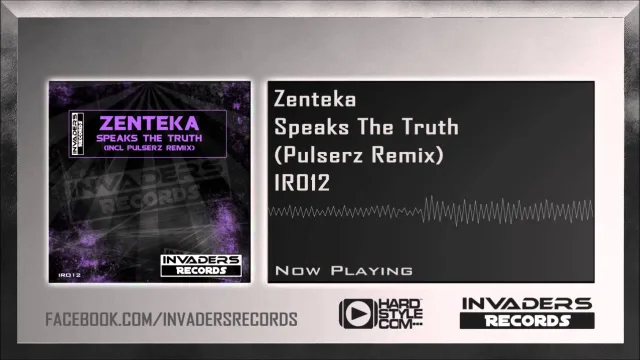 Cover: Zenteka - Speaks The Truth / Pulserz Remix [Invaders Records]